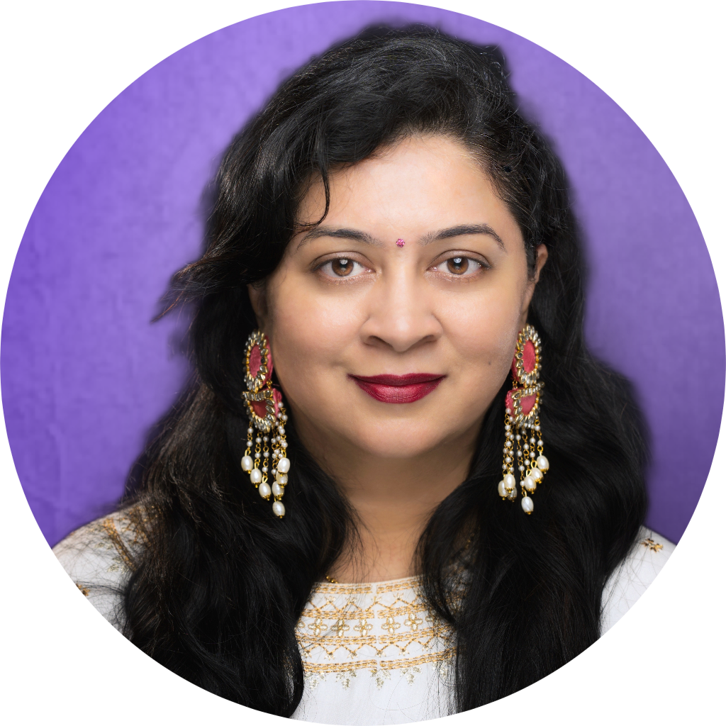 Bhakti, fabric jewellery designer and founder of Fabriety